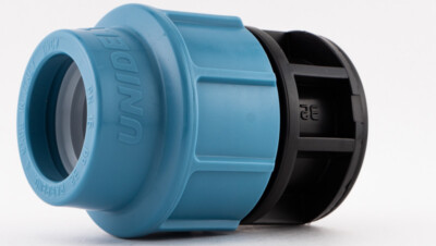 PE PP Endkappe| Klemmkupplung | PP Fitting | Unidelta | DVGW Trinkwasser | PN16