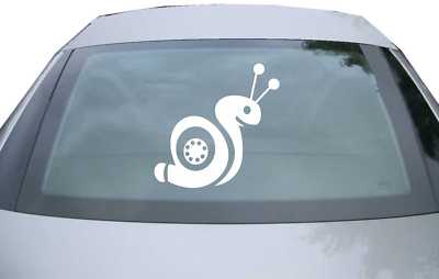 Aufkleber Heckscheibe DE6083 - 600x594 mm - turbo snail III Tuning JDM / Die cut