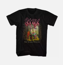 SALE Styx - The Grand Illusion Album Unisex T-Shirt All Size S-5XL