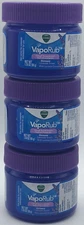 3PK Vicks VapoRub Cough Suppressant Ointment ~ 1.76 Oz Ea ~ Lavender ~ EXP 4/26