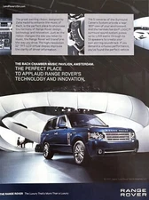 2010 RANGE ROVER The Luxury That's More Than Luxury Original PRINT AD