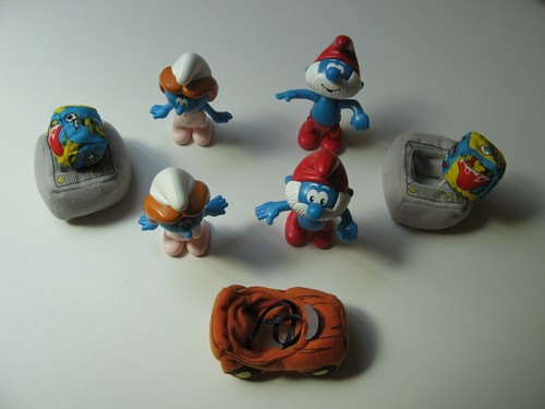 Figurine McDonald's Le Grand Schtroumpf - Édition 2002, En Bon état Pour Collectionneurs
