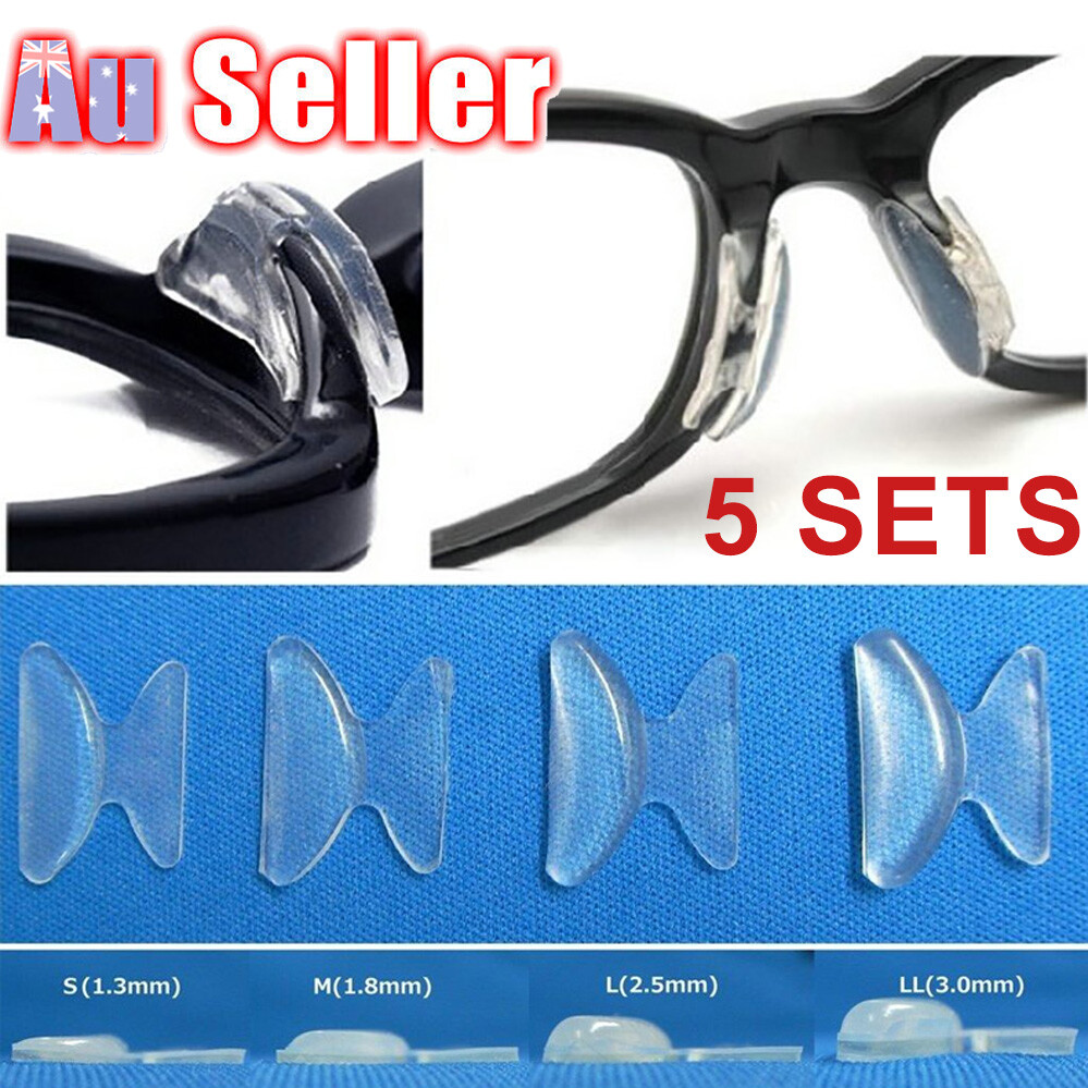 10pcs Eyeglasses Nose Pads Sunglasses Clear Spectacles Glasses