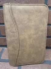 Daytimer Small Calendar Scheduler Planner Tan
