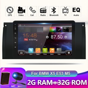 Unidad De Cabeza De Android 10 0 Para Bmw 5 Series E39 M5 E53 Coche Gps Sat Nav Radio Dab Obd Ebay