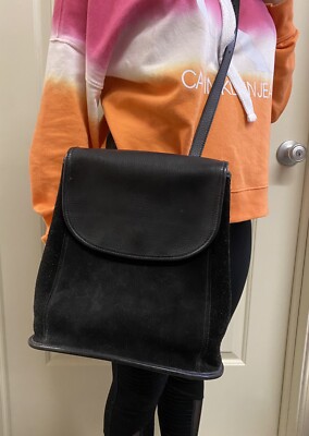 RARE‎ Vintage Coach Berkeley Backpack #9016 Black Flaw RARE Vintage Coach Berkeley Convertible Backpack #9016 Black  main image 4
