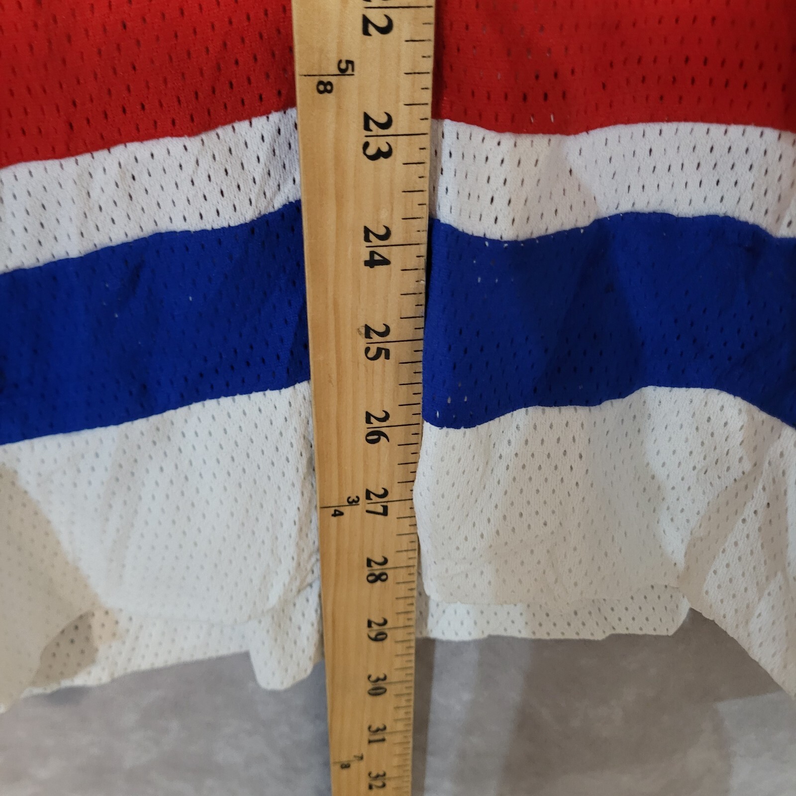 Vintage 80s Gerry Cosby NHL New York Rangers White Mesh Hockey Jersey