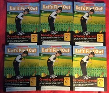 LOT OF 6 SCHOLASTIC WEEKLY READER GRADE K APRIL 2018 THE CARROT SEED CARROTS