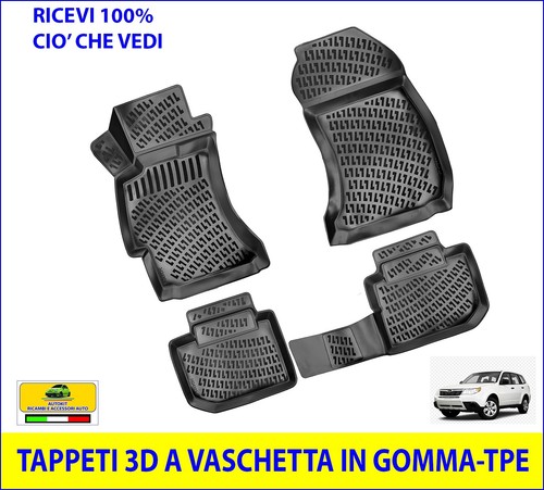 TAPPETINI TAPPETI IN GOMMA MODELLATI 3D SPECIFICI BMW E90 91-2006-2011