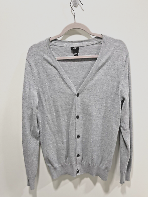 H & M Women's Cardigan Sweater Front Button Top Long Sleeve