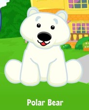 Webkinz Classic Polar Bear - hm116 - Virtual Adoption Code Only
