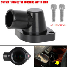 Billet Swivel Thermostat Housings Water Neck 90 1.5 For Ls Engine 4.8l 5.3 6.0l