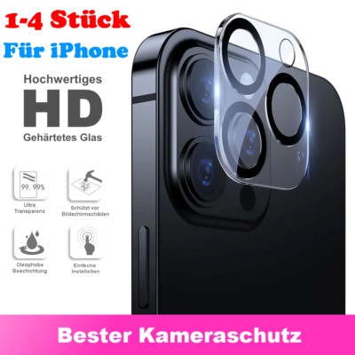 Kameraschutz 3D Glas Für iPhone 16 15 14 13 12 11 Pro Max Plus Mini Linsenschutz