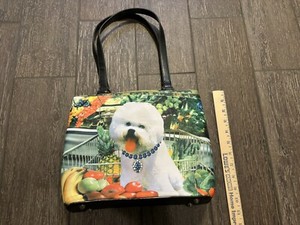 Bichon Frise Puppy Dog Purse