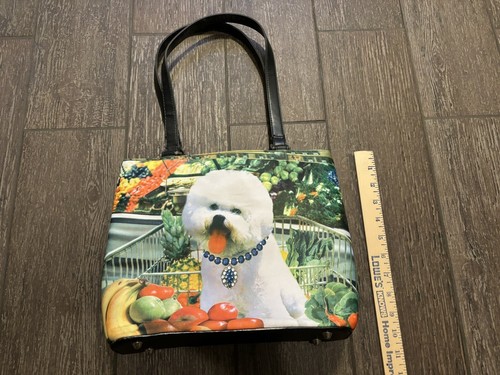 Bichon Frise Puppy Dog Purse