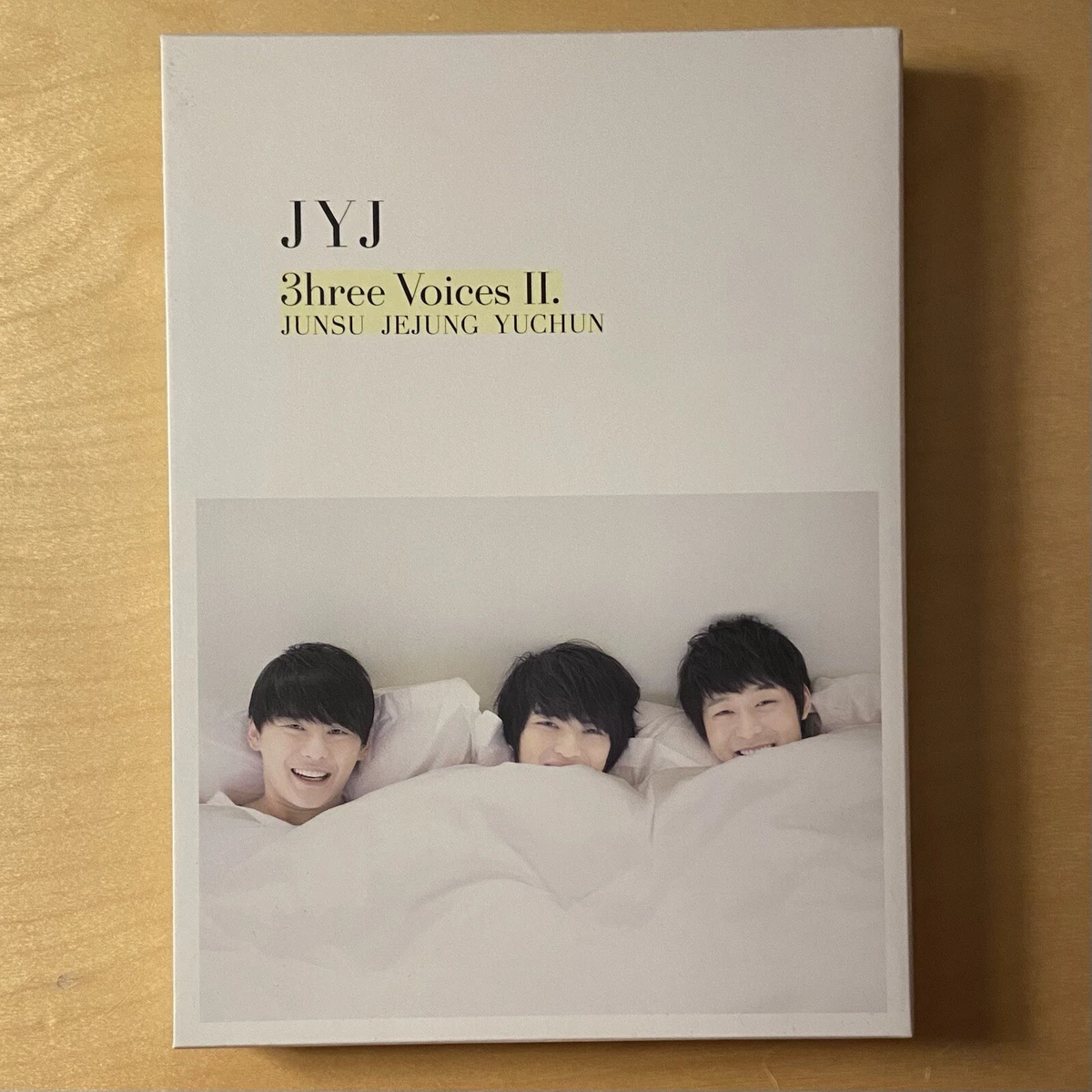 JYJ 3hree Voices II 2 Junsu Jejung Yuchun Three Voices 2 Official RARE DVD