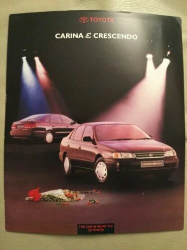 Toyota Carina Car Brochures