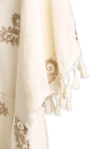 Mini Vestido de Encubrimiento ComfyLuxe Patrón Paisley Bordado - Imagen 3 de 10