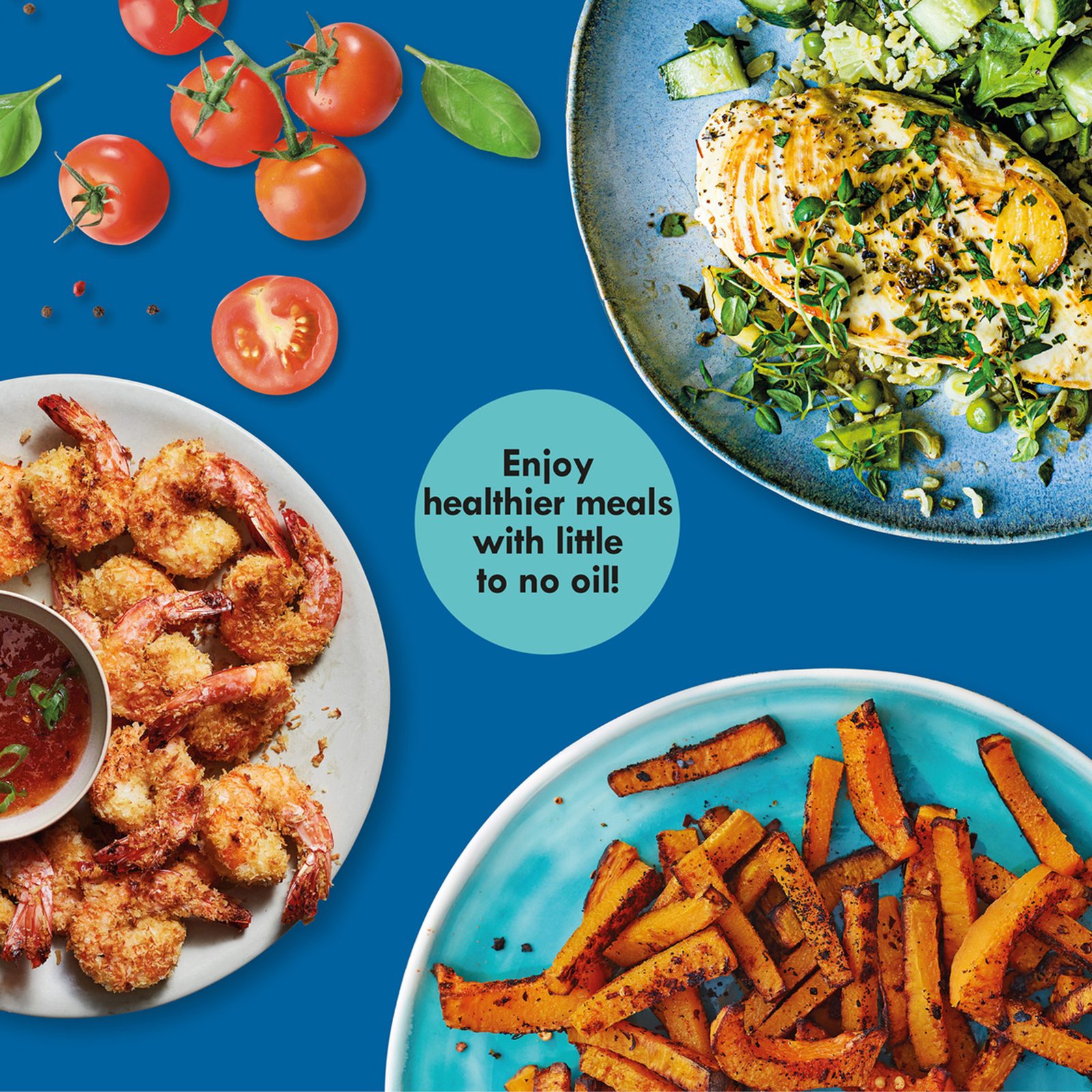 Progress by WW Dual Air Fryer 7.4L 6 Cooking Functions NonStick Trays