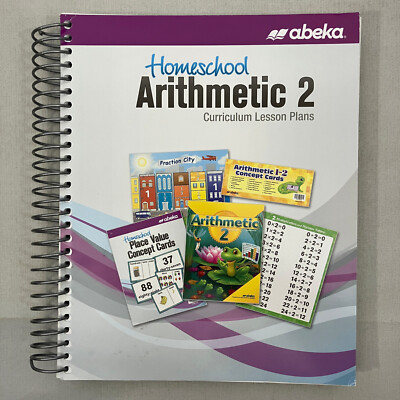 Abeka Homeschool Arithmetic 2 Curriculum Lesson Plans Third Edition 2018