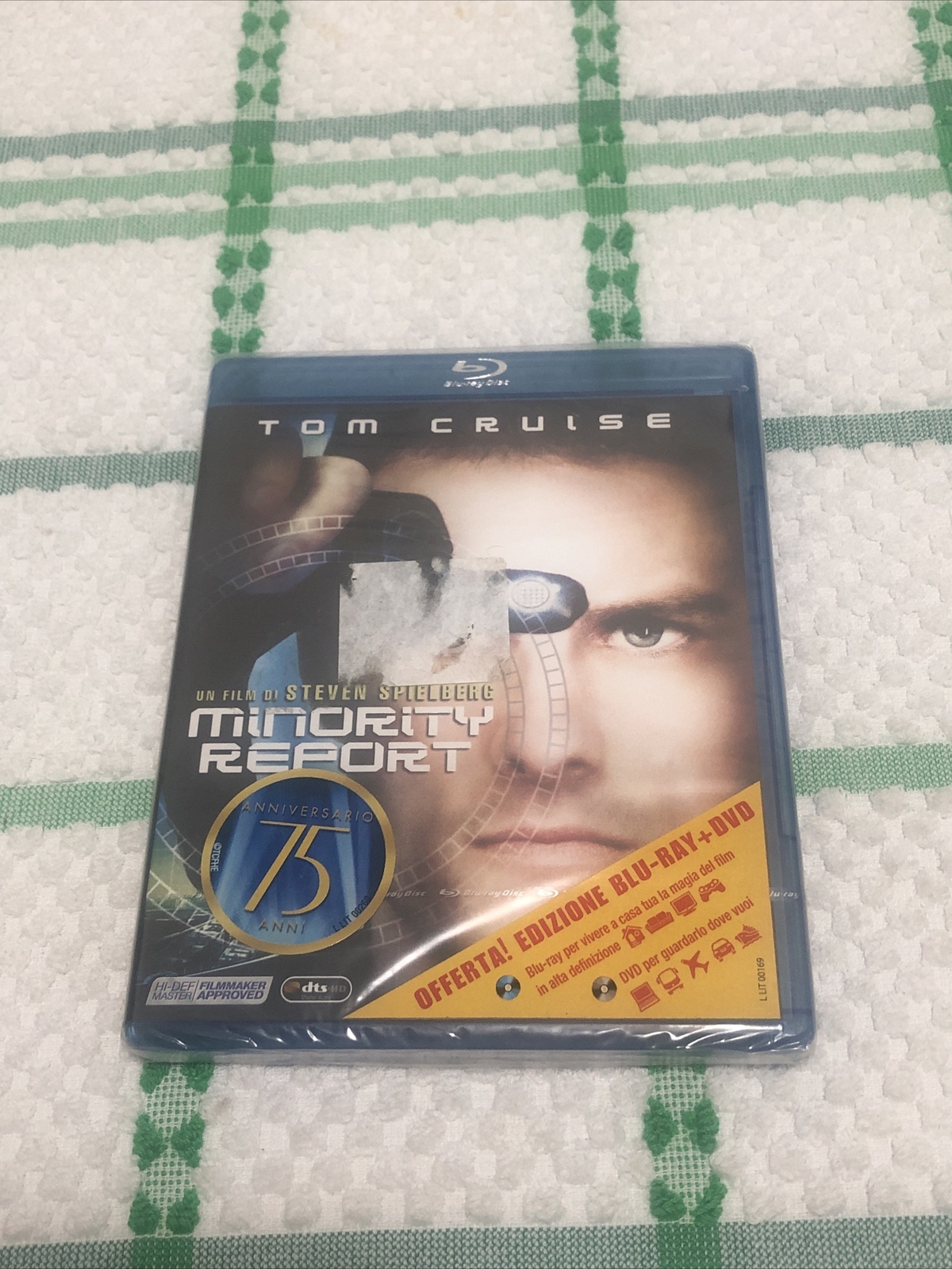 BLU-RAY MINORITY REPORT 20 CENTURY FOX  2002 Blu Ray E DVD Nuovo Sigillato