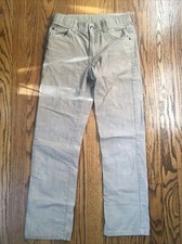 Gymboree Boys 10 Corduroy Pants Tan Khaki Straight Leg - Nice 