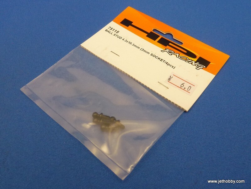 HPI 75115)Pro4 Pro5 D4 12X Formula Ten TCX TCFD Ball Stud 4.3x10