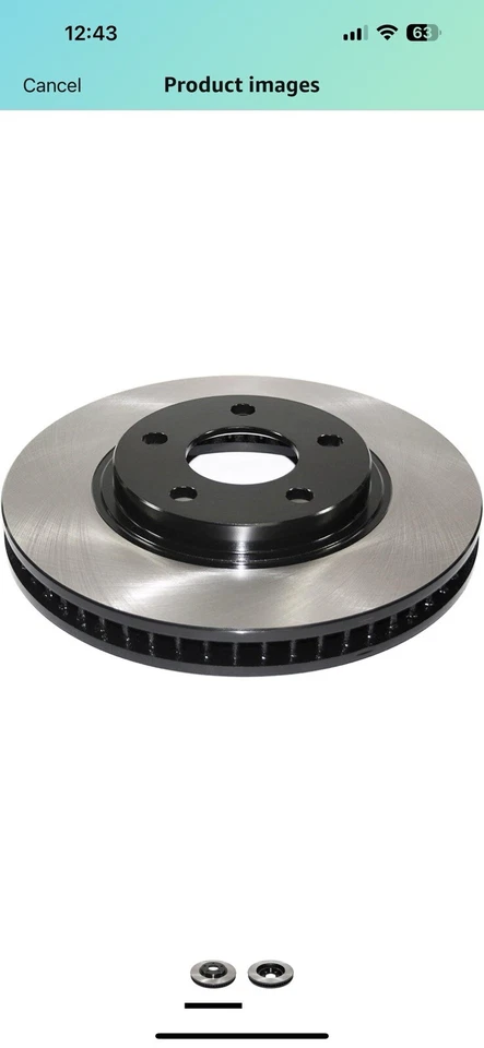 Rotores de freno delanteros Chevrolet Impala 2000-2005 Foto 3 de 3