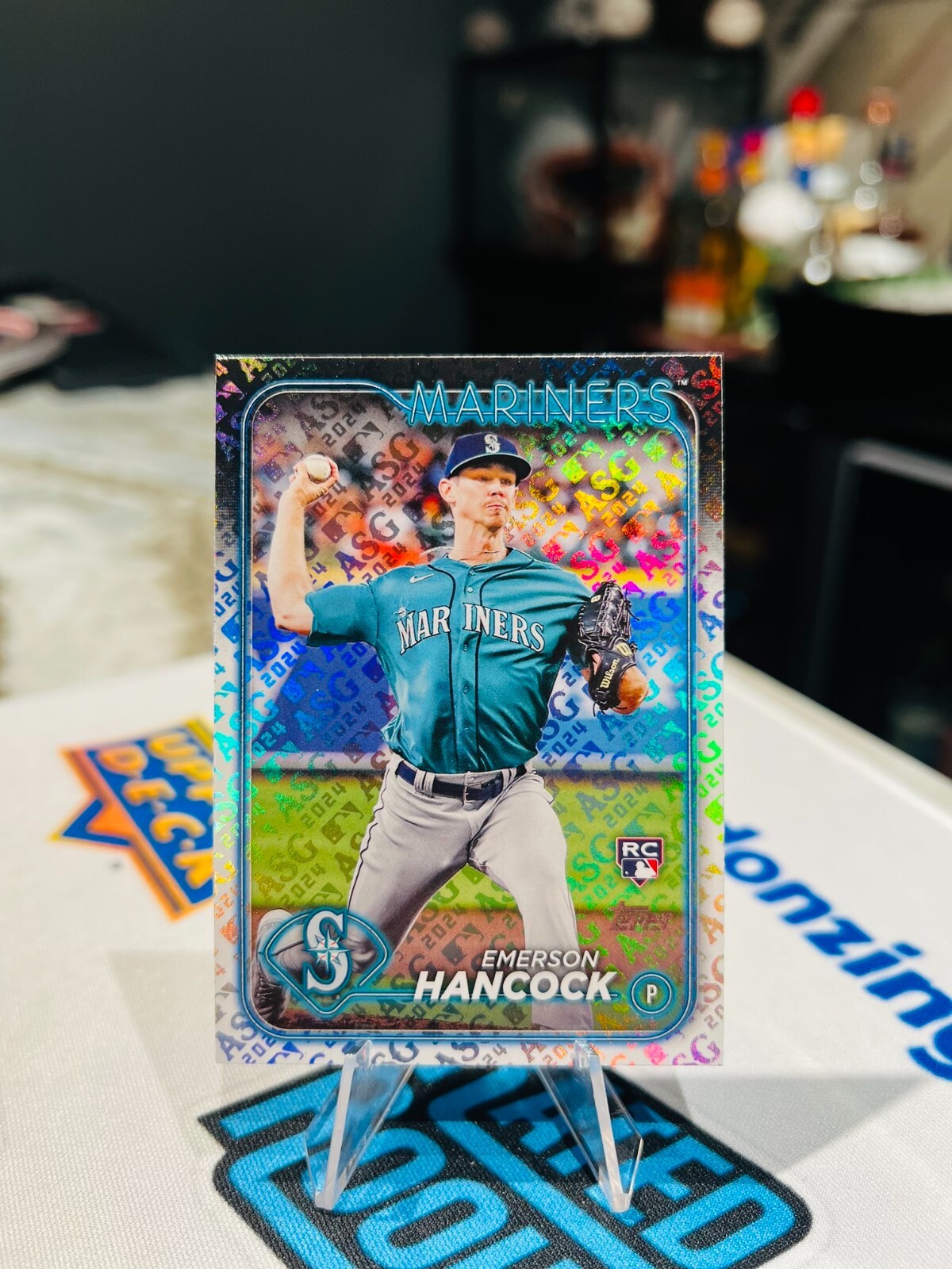 2024 Topps Series 1 - #39 Emerson Hancock (RC) ASG FOIL SP RARE