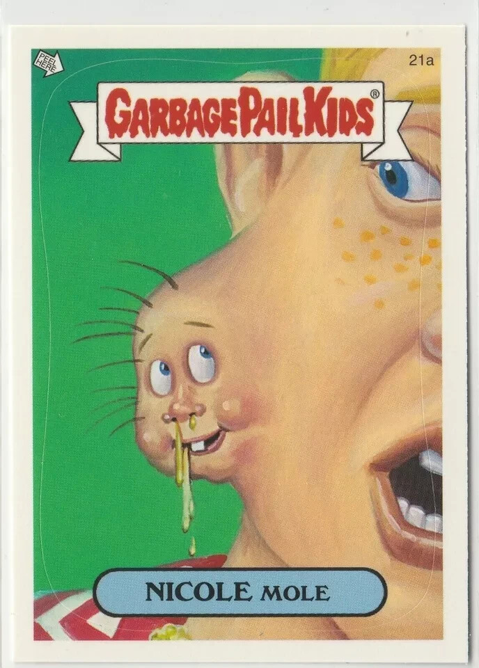 Nicole Mole Garbage Pail Kids GPK 2004 ANS2 Series 2 #21a