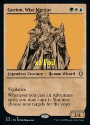 Gorion, Wise Mentor - Foil Showcase #423 - Commander Legends: Battle for Baldur's Gate