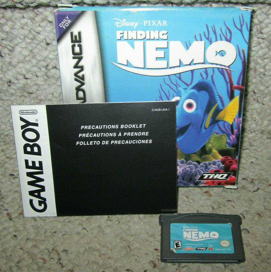 Disney Pixar Finding Nemo Game Boy Advance Genuine Nintendo Game w/Box |  eBay