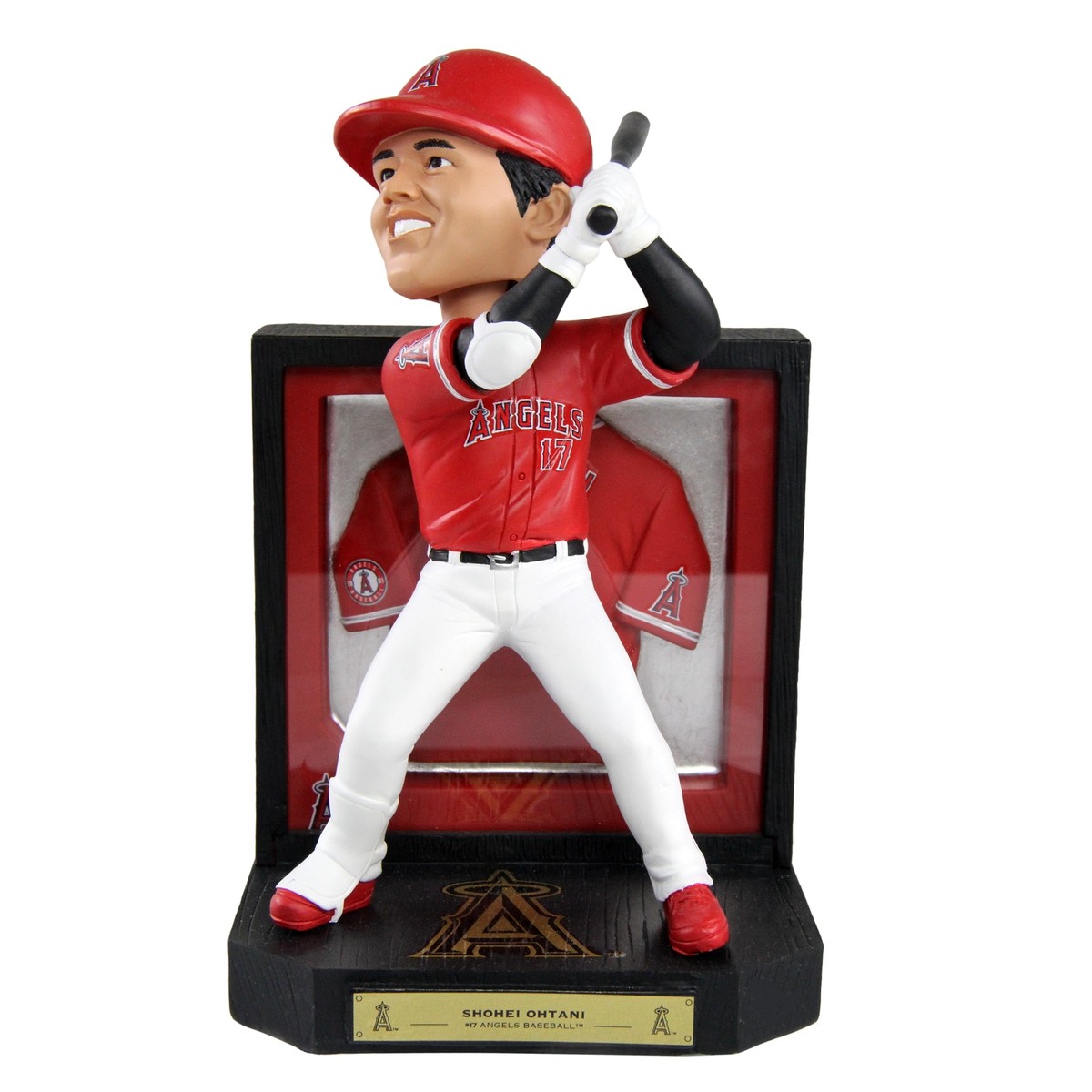 Shohei Ohtani Los Angeles Angels Framed Showcase Bobblehead