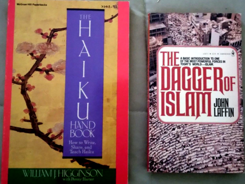 THE DAGGER OF ISLAM By John Laffin & THE HAIKU HAND BOOK By W. J. Higginson - Bild 1 von 2