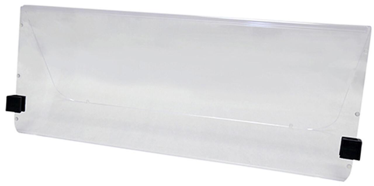 Clear 2 Piece Windshield for Yamaha G14/G16/G19 Golf Cart - Fits 1995-2003