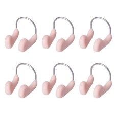 6PC Nose Plugs For Swimming For Kids Nose Clip Nose Clamps Swimming Swim Nose