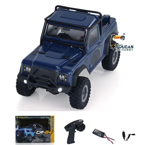 US STOCK 1/24 Mini Remote Control Climbing Crawler Car 4x4 RC Off-road Vehicles - Picture 4 of 12