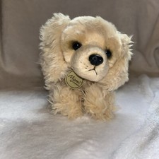Miyoni by Aurora Spaniel Dog Plush 12" Tan Stuffed Animal Toy