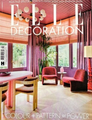 ELLE DECORATION UK | APR 2022 NO. 355 | COLOUR + PATTERN = POWER