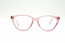 Vintage 80th Vintage Women's Glasses Red Oval Eyeglasses Frame NOS