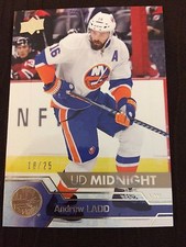 2016-17 Upper Deck Series 2 ANDREW LADD #366 UD Midnight 18/25 Spring Expo 2017