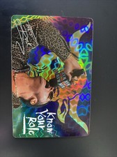 VTG New WWF Dwayne Johnson The Rock "KNOW YOUR ROLE" Vending Machine Sticker