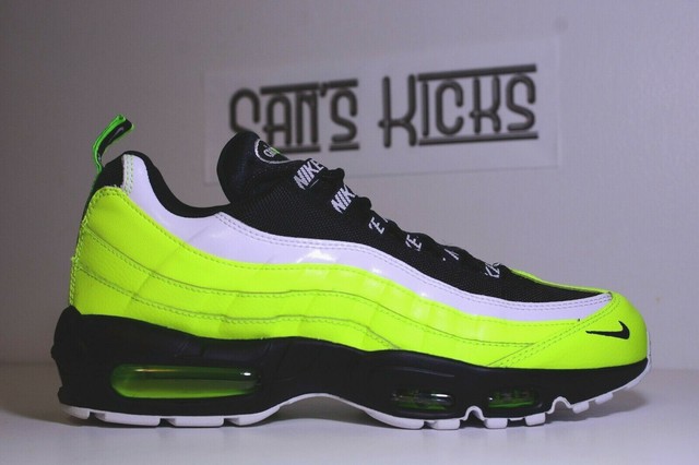 Nike Air Max 95 Prm Size 10 Sneakers Green Black White For Sale Online Ebay