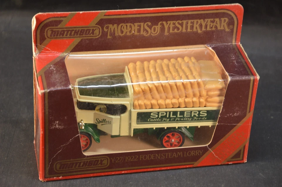 MATCHBOX 1986 MODELS OF YESTERYEAR 1922 FODEN STEAM LORRY Y-27 SCALA 1/72 - Immagine 2 di 4