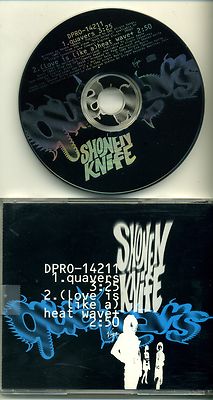 SHONEN KNIFE - Quavers + Heatwave - 1994 US CD Single PROMO