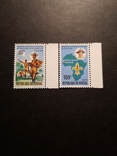 Senegal Stamp Conference Of Scouting N&deg;339/340 New ** Luxury MNH 1970