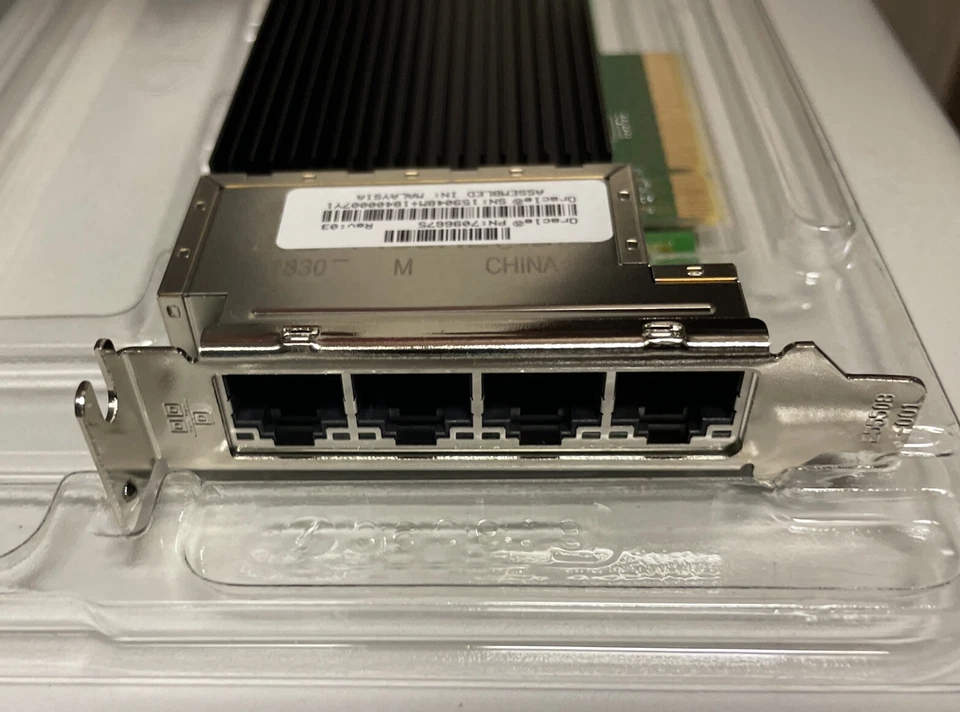 Sun Oracle Quad Port 10GB Base-T Ethernet Adapter 7096675 Model oracle H64848 - Image 4 of 4