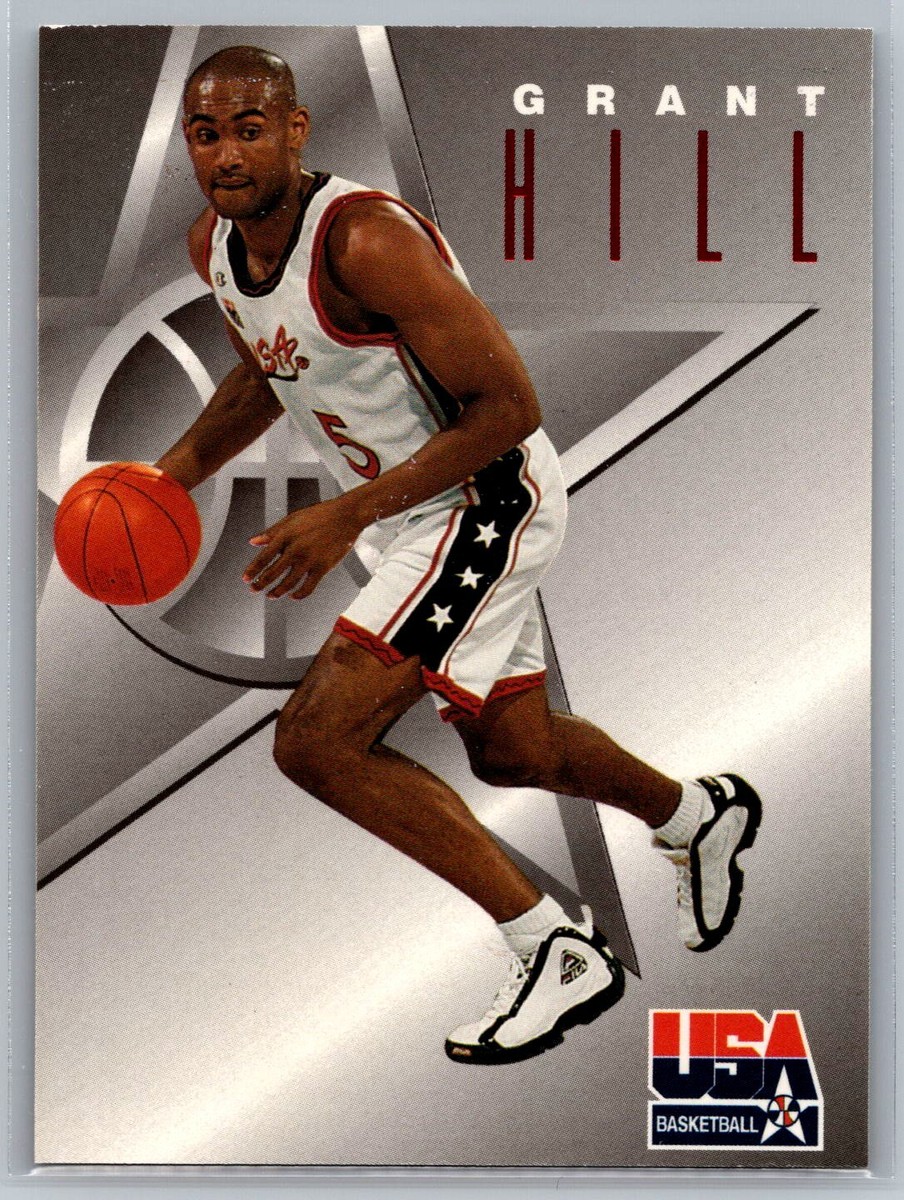 Grant Hill 1996 SkyBox Texaco USA BASKETBALL #3 USA HOF | eBay