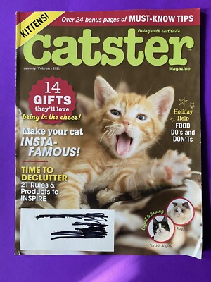 Catster Magazine January February 2021 Make Your Cat Insta-Famous Kittens