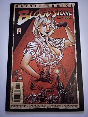 BLOODSTONE #4 MARVEL ELSA  1ST PRINTING 